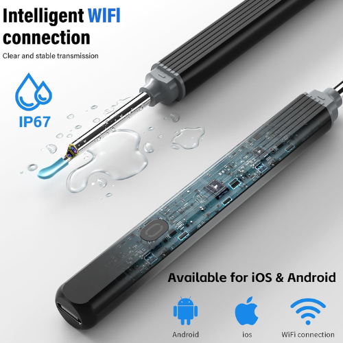 Limpiador de Oídos con Cámara