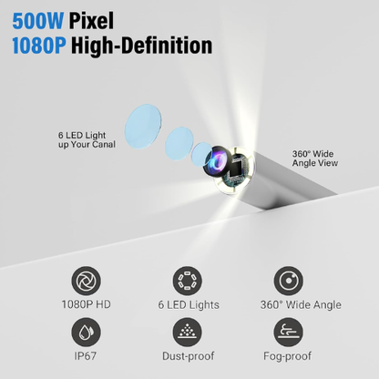 Limpiador de Oídos con Cámara